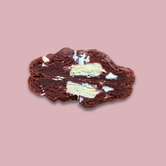 Red Velvet White Choc Tim Tam Cookie