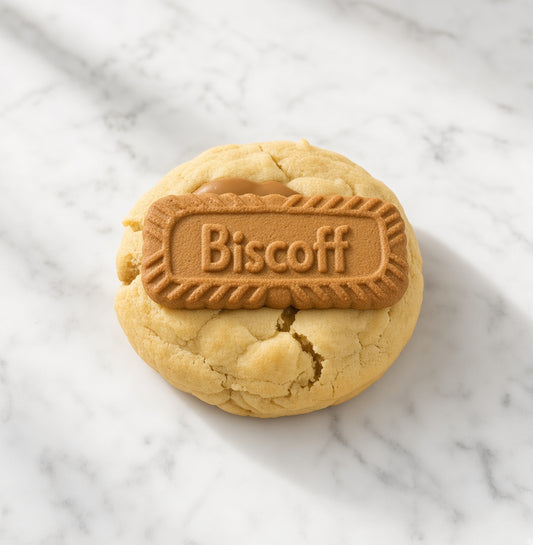 Biscoff Stuffed Cookie
